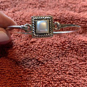 Sterling Silver Hooked Bracelet
